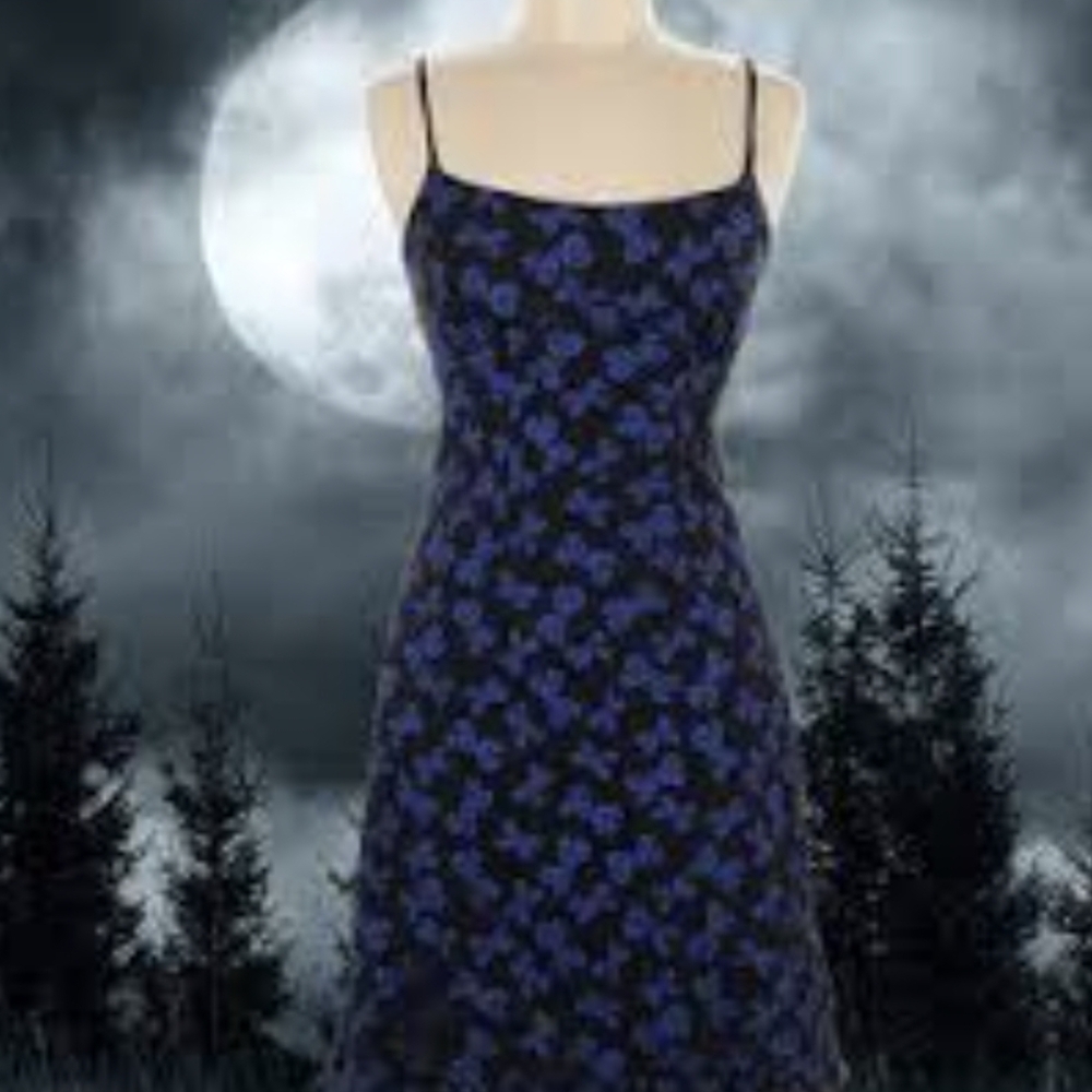 Morbid Thread Skull Bow Dress Sz.L